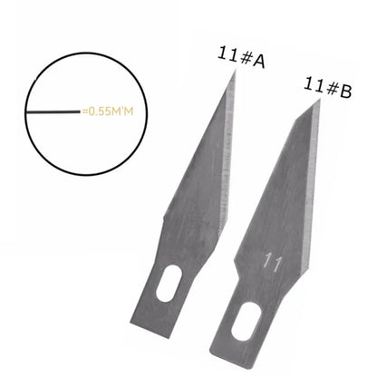 Non-slip Metal Engraving Knife Set with 40 