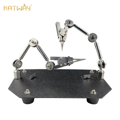 360° Rotating Multi-function Table Top Double Head Welding Fixture, HH-WW01