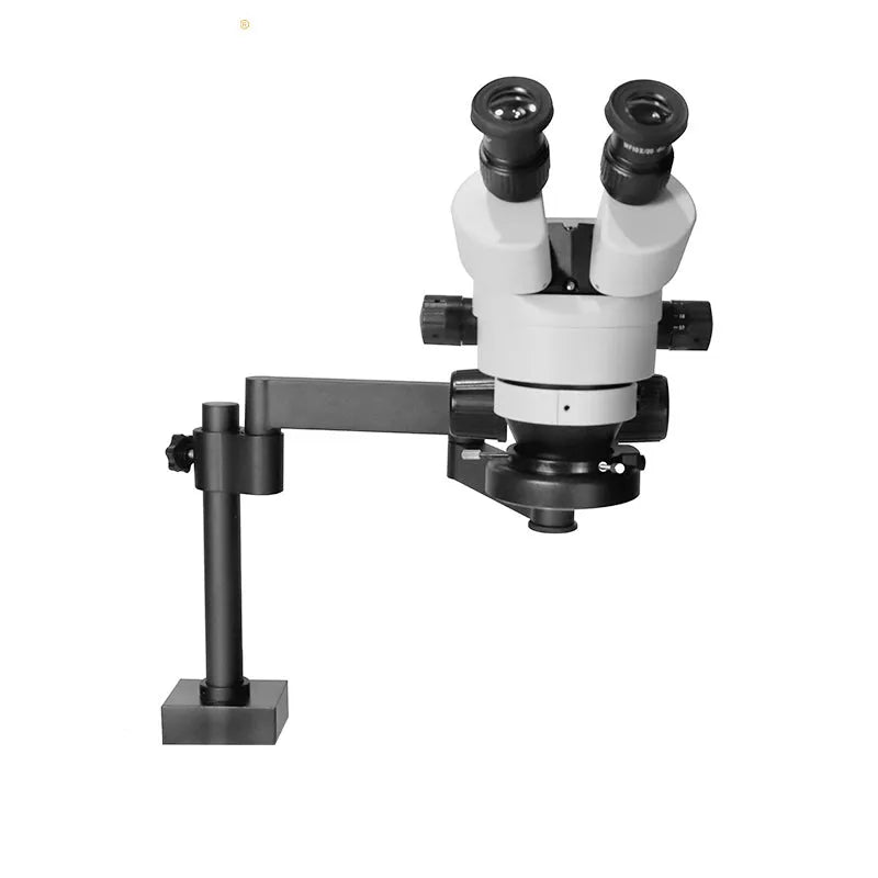 Binocular Stereo Zoom Microscope with Clamping Articulating Arm Stand, HH-MS03A