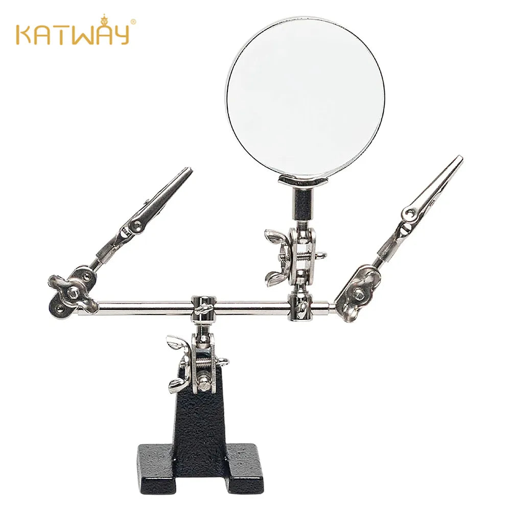 High Quality Three-Bracket Magnifying Glass Welding Auxiliary Fixture, HH-WW03