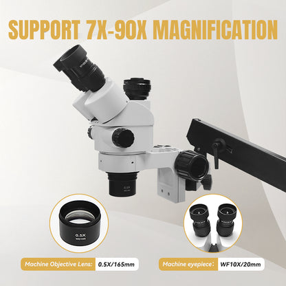 LCD Digital Trinocular Stereo Microscope, HH-MH01B