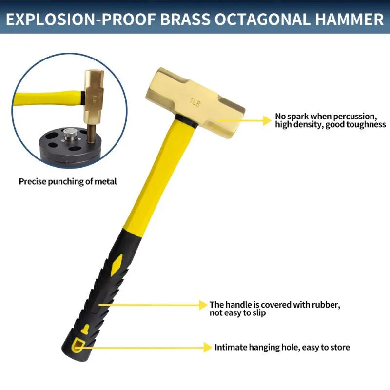 Oval Disc Cutter Set with Brass Hammer for Precision Metalworking, HH-CS01
