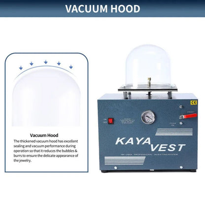 Medium Vacuum Embedding Machine for Precision Jewelry Production, HH-CM04