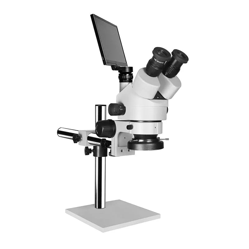 Trinocular Stereoscopic Microscope with Single Arm Boom Stand, HH-MS02B