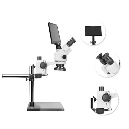 7X-90X Stereoscopic Microscope for Gemstone Inspection, HH-MH03B