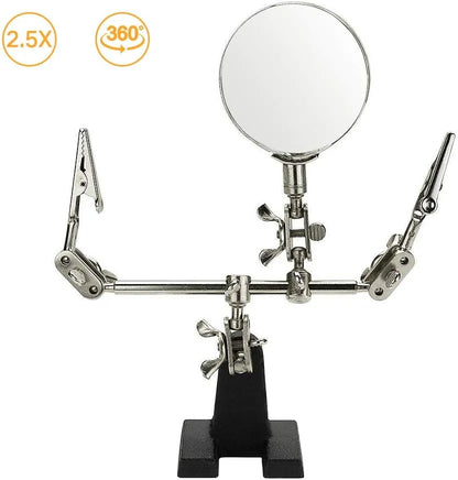 High Quality Three-Bracket Magnifying Glass Welding Auxiliary Fixture, HH-WW03