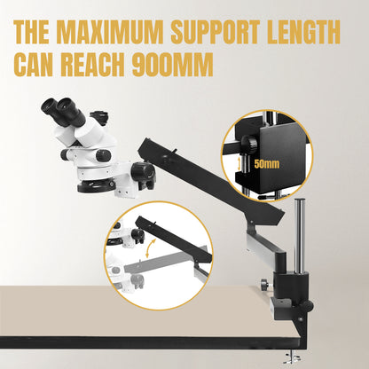 LCD Digital Trinocular Stereo Microscope, HH-MH01B