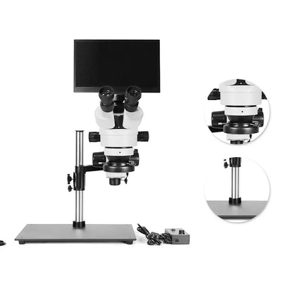 Trinocular Stereo Microscope with Base Plate, HH-MH02B