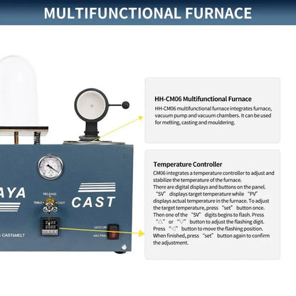 High-Efficiency and Multifunctional Casting and Melting Machine, HH-CM06