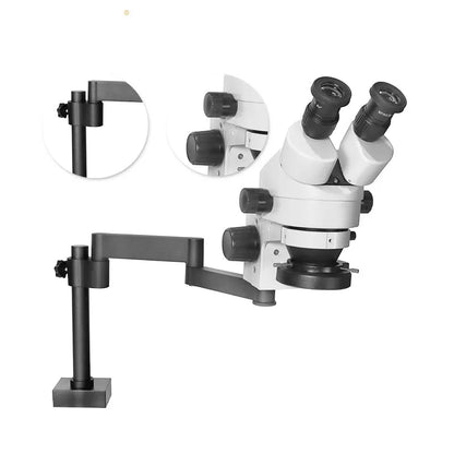 Binocular Stereo Zoom Microscope with Clamping Articulating Arm Stand, HH-MS03A