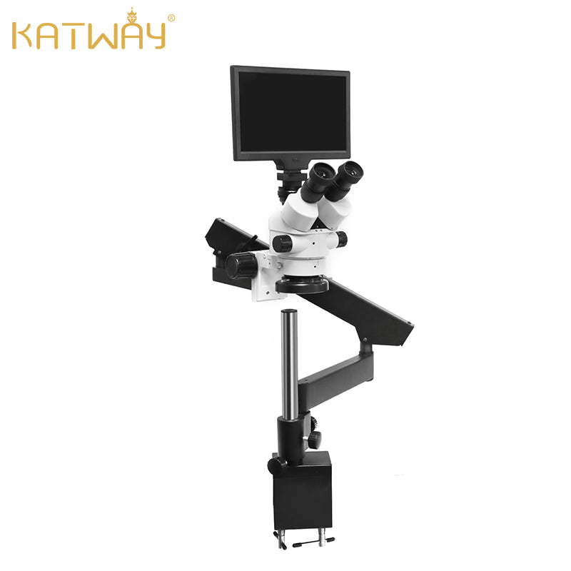 LCD Digital Trinocular Stereo Microscope, HH-MH01B