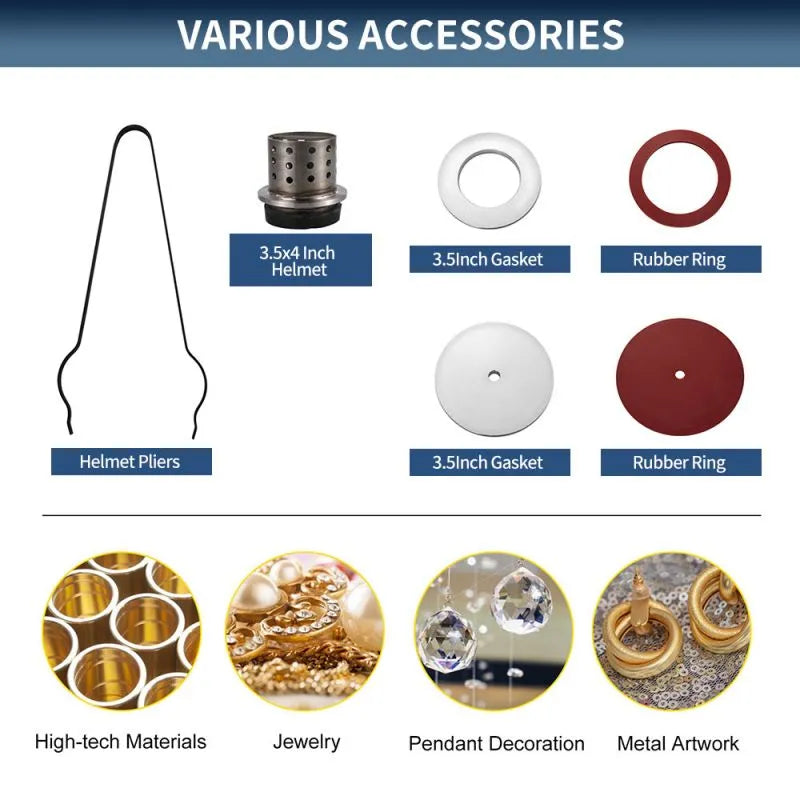 Medium Vacuum Investment Casting Machine for Jewelry Production, HH-CM03