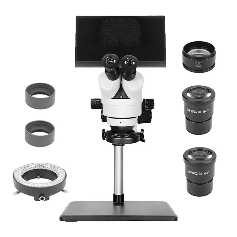 7X-90X Stereoscopic Microscope for Gemstone Inspection, HH-MH03B