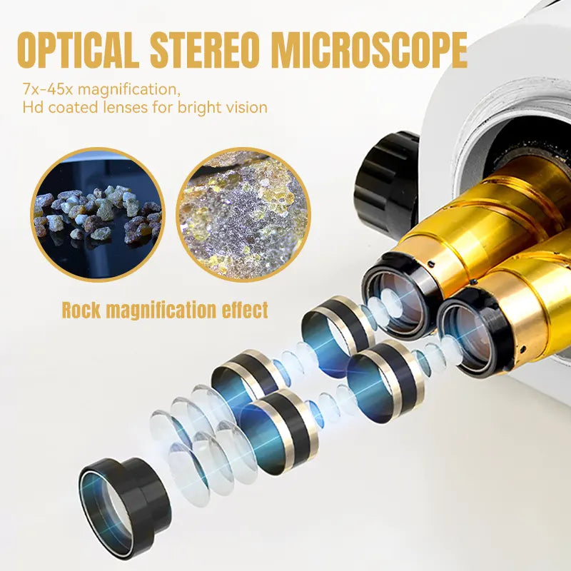 7X-45X Multifunctional Stereo Microscope, HH-MS06B