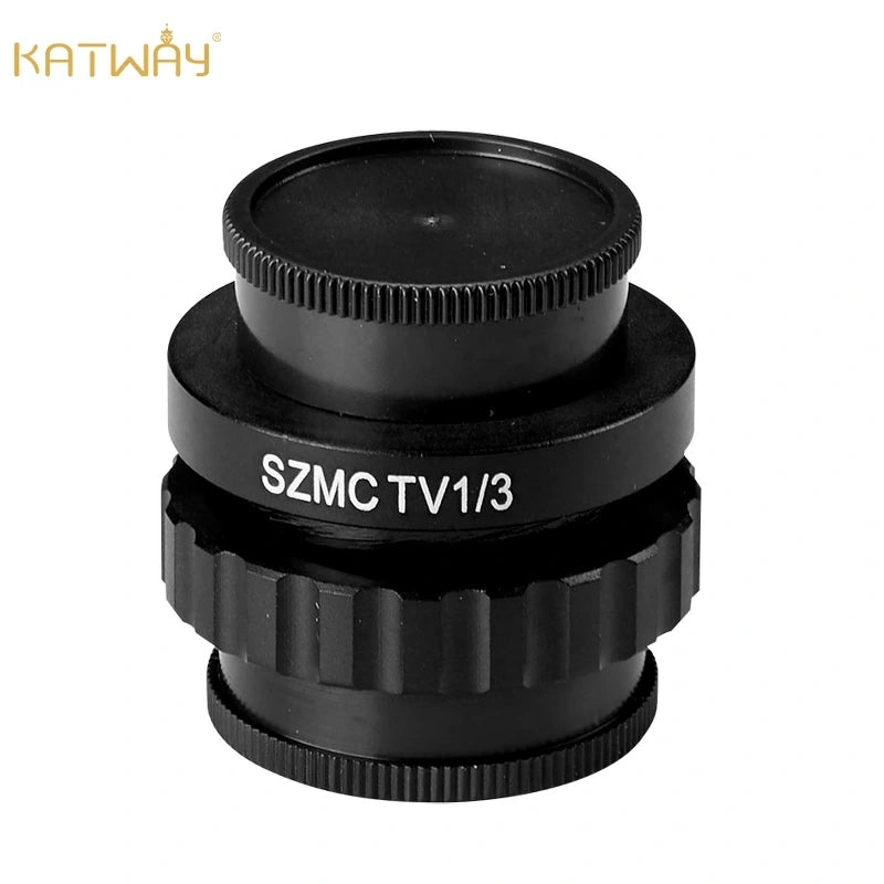 SZM 1/3 CTV Camera Port M28x0.75 Trinocular Port 1”x11/32” CCD Port, HH-CT03