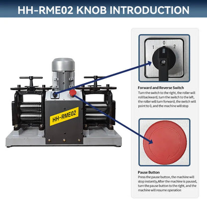 Double-Head Electric Rolling Mill for Efficient Metal Manufacturing, HH-RME02A
