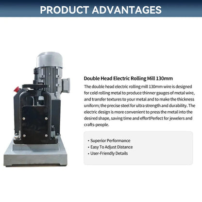 Double-Head Electric Rolling Mill for Efficient Metal Manufacturing, HH-RME02A