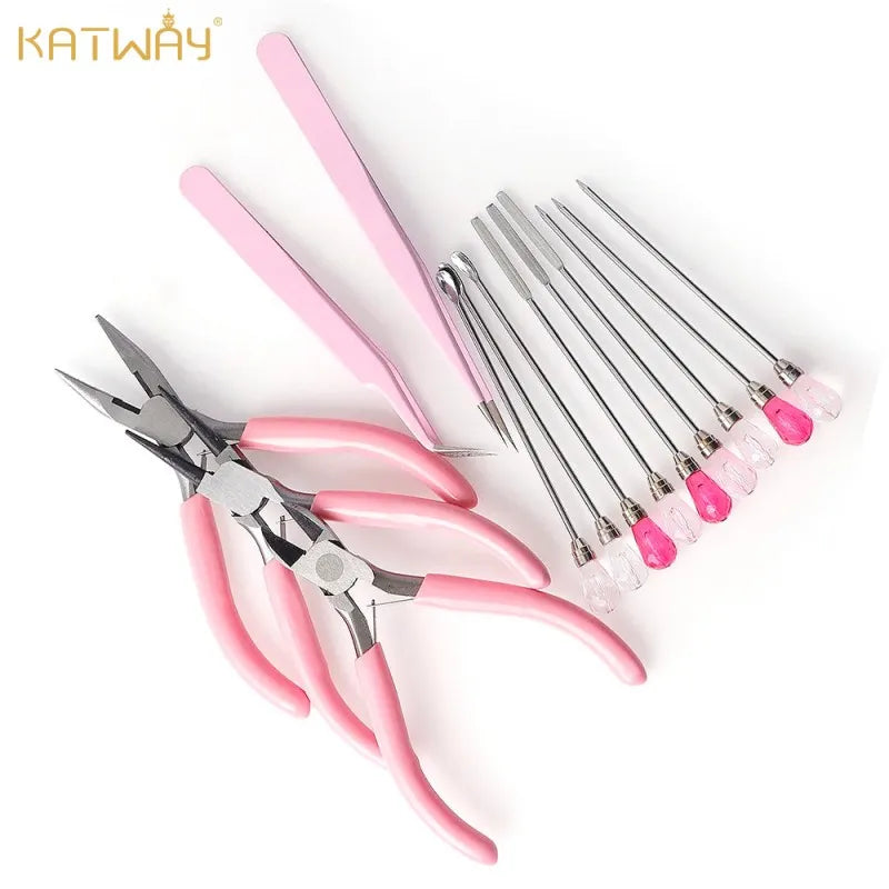 DIY Multi-function Stainless Steel Pliers and Wire Cutter Set for Crafting, HH-FP10